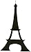 Eiffel Tower Silhouette - 5 Feet High Cardboard Paris Prom Decoration