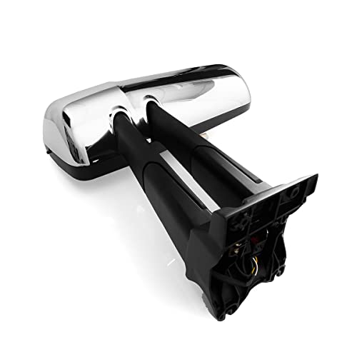 Sepey Door Mirror For Kenworth T680, Passenger Side Chrome Heated Motorized Back Mirror Assembly For Kenworth T680 T880, Right #TOP3