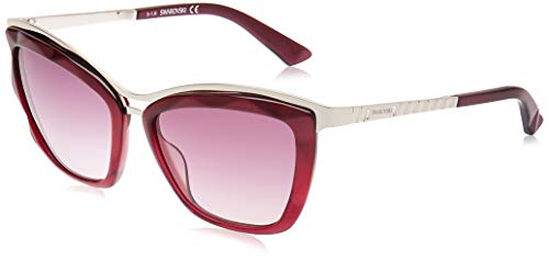 Sk0116-5669T Sunglasses - Polarized Fashion Sun Glasses Swarovski Shiny Bordeaux/Gradient Bordeaux Woman Sk0116-5669T #TOP23