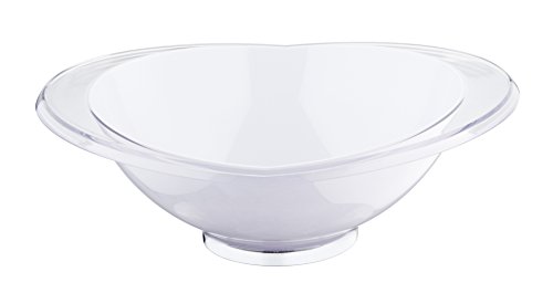 BUGATTI GL1U-02175 Insalatiera, San, Trasparente, 28 x 24 x 15 cm