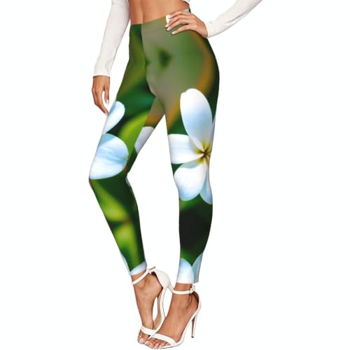 Pantalones de yoga para mujer leggings de entrenamiento transpirables con flores