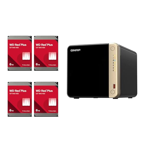 Amazon | 【Amazon.co.jp限定】QNAP NAS 4ベイ TS-464-8G /AZ 4コアCPU