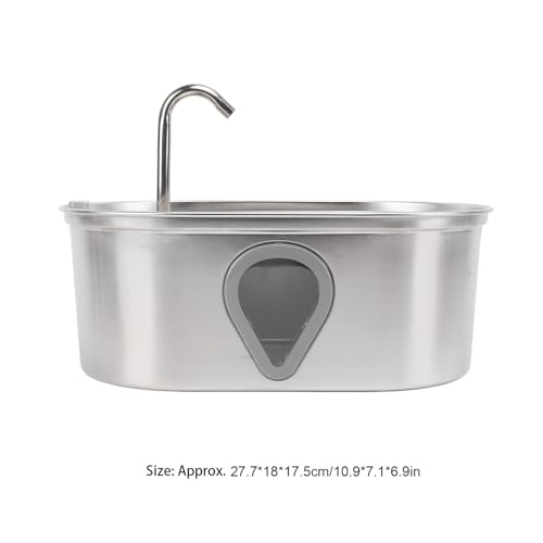 Fuente para gatos de acero inoxidable 304, 35 L miniatura 5