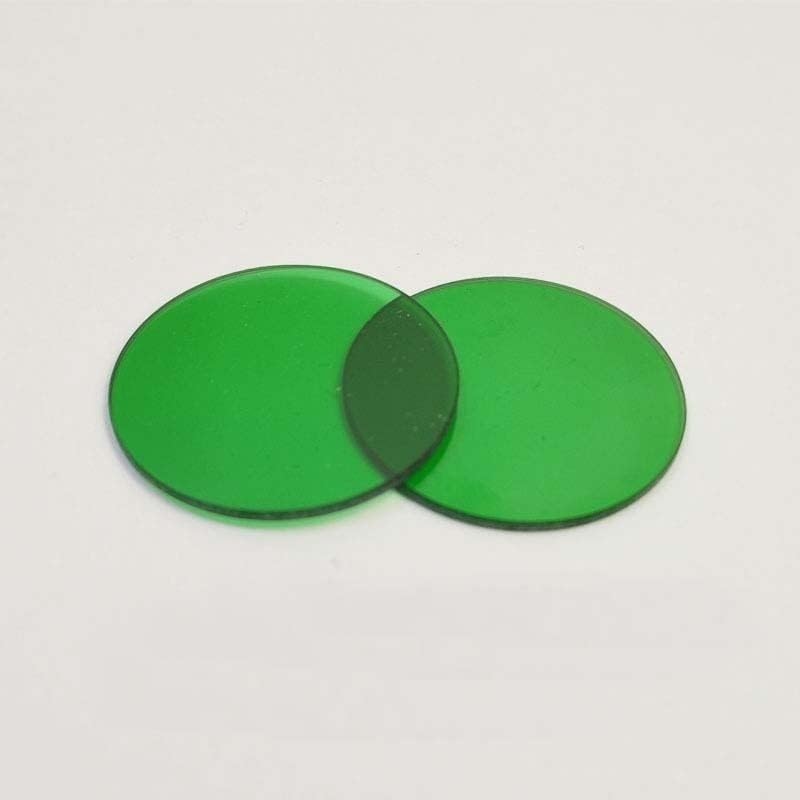Filtri Per Microscopio Da Laboratorio 32mm – Set Di Filtri Colorati (Verde, Blu, Giallo, Bianco) In Vetro Composito, Accessorio Ideale Per Microscopi Biologici – PtaTt6666 - 5