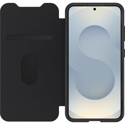 Coque React Series Folio Otterbox pour Samsung Galaxy S25 étui noir transparent - 2