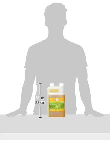 Makana Reiskeimöl für Tiere, raffiniert und 100% rein, 1000 ml Dosierflasche