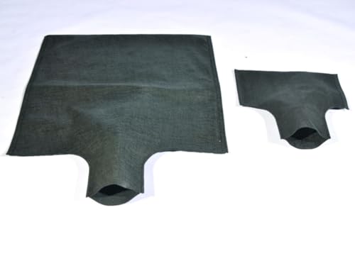 Bolsa filtro para drenaje Enpac 3'x3' geotextil negro miniatura 2