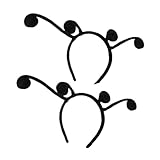 COLLBATH 2 Stück Party Haarreifen Antennen Stirnband Weich Bequem Halloween Cosplay Kopfschmuck...