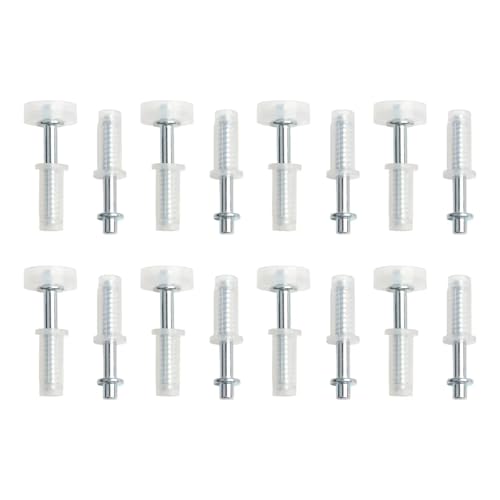 Kit de Herrajes para Puertas Plegables de Armario, 16 Piezas, con Guía Superior y Rueda de Dirección miniatura 2