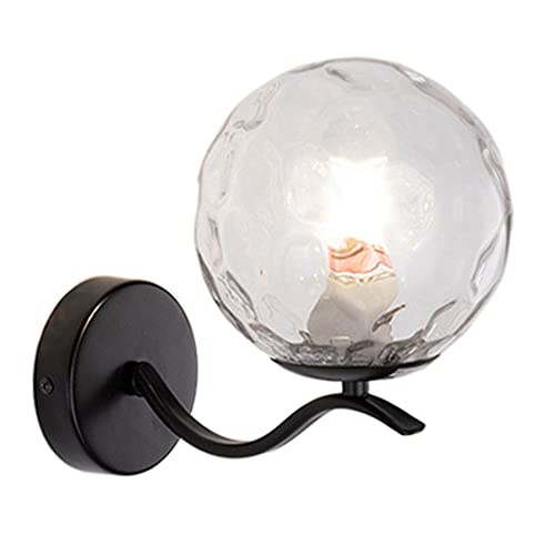 CHUNGYANG Aplique de pared de estilo americano, lámpara de pared moderna para dormitorio, sala de estar, fondo de pared, luz de lujo, decoración de pasillo de escalera, iluminación de pared, para