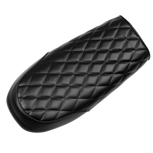 Asiento de motocicleta plano para conductor y pasajero de estilo cafe racer 5