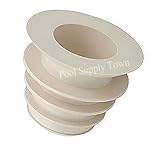 ATIE In-ground Pool Skimmer Cone Adapter Valve Cuff Compatible with Zodiac Baracuda Valve Cuff W70263, R0527600, W63900 to Connect Automatic Pool Cleaner or Vacuum Hose to Skimmer (1 Pack)