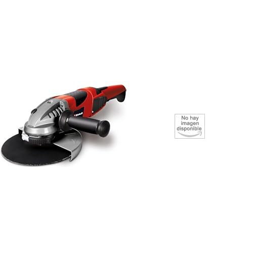 Einhell Amoladora eléctrica con cable - TE-AG 230/2000. 2000 W, 230 V, 8,7 Amperios, diámetro del disco 230 mm. + Set de 10 discos de corte de 230 mm