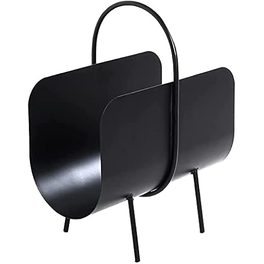 Indian Decor Magazine Holder - Black 47 cm
