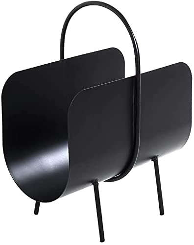 INDIAN DECOR 28399 Designer Magazine Holder/News Rack/Newspaper Holder/Magazine Rack/Office Home Organizer/Living Room Organizer, W 22 x L 37 x H 47 cm - Black-image-32