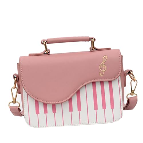 Sac bandoulière femme carré mode chic broderie colorée PU