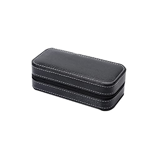 Organisateur de voyage pour 2 montres HETROWS en cuir rétro