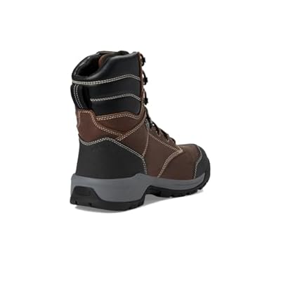 KEEN Utility Men's Evanston 8 Soft Toe Waterproof Insulated Durable Construction Work Boots