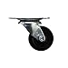 Shepherd Hardware 9477 Swivel Caster 2 in Dia x 7/8 in W Wheel 90 lb Weight Capacity Rubber Wheel