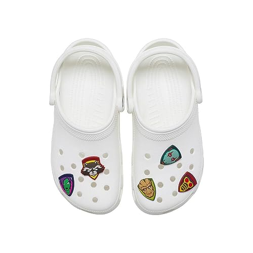 Image of Crocs Jibbitz 5-Pack Marvel Shoe Charms | Jibbitz, Guardians of the Galaxy, One Size