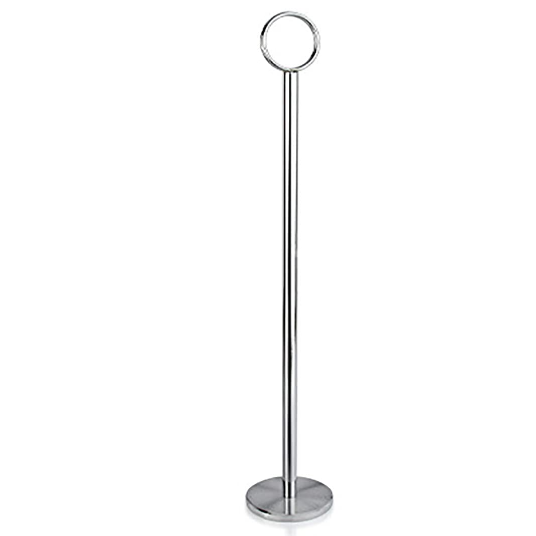 10 Stück Tischnummern-Kartenhalter, Tischkartenhalter für Hochzeiten, Restaurants und Partys, 4/6/8 Zoll runder Foto-Clip-Halter, Ständer, Silber/4 Zoll (8 Zoll)