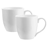 Extra Large Coffee Mugs Set – 20 oz Coffee Mug Gift Set of 2 – White Porcelain Oversized Coffee...