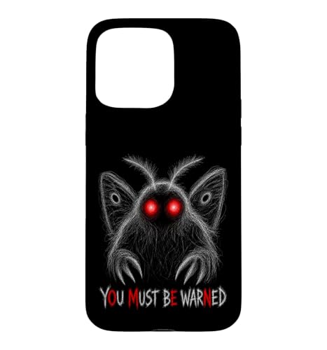 Mothman Omen �x�� �s�s�`�� ���ԓ`�� �`�� �n���E�B�� �X�}�z�P�[�X iPhone 15 Pro Max �p