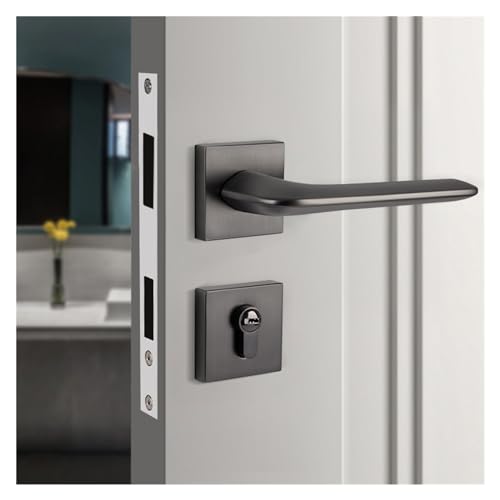 Serrure de porte intérieure magnétique pour chambre design moderne de luxe