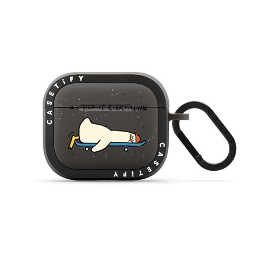 CASETiFY �o�E���X �P�[�X AirPods �P�[�X (��3����) - SKATEBOARDING - �}�b�g�`���R�[��