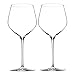 Waterford Personalized Elegance 26.7oz Cabernet Sauvignon Wine Glasses, Set of 2 Custom Engraved Crystal Red Wine Glasses for St. Emilion, Listrac, Moulis, Margaux and More
