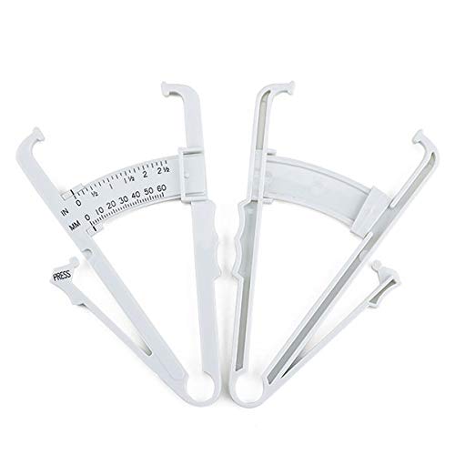 Gadget Hero's Personal Bodyfat Testing with Skinfold Calipers. Body Fat Calliper to Measure Your Body Fat (White) - Image 8 thumbnail