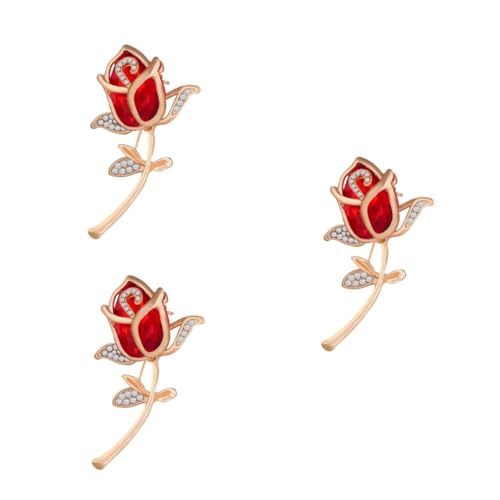 Anneau broche écharpe or rose et rouge pour fixer vos foulards sans abîmer les tissus