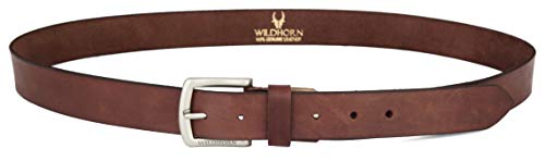 Image of WildHorn Carter Classic Leather Belt For Men