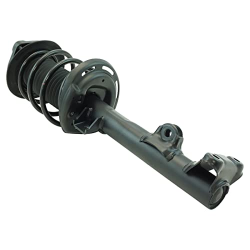 Image of TRQ Front and Rear Complete Strut Assembly & Shock Absorber Kit Complete Strut & Coil Spring Assembly Compatible with 2012-2013 Mercedes-Benz C250 2008-2011 C300 2008-2014 C350 Rear Wheel Drive