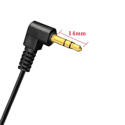 Cable de audio auxiliar 3.5mm macho a macho enrollado miniatura 3
