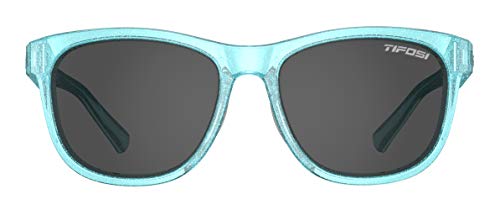 Tifosi Optics Swank Sunglasses -Glitter Series- (Mermaid Blue/Smoke Lenses)