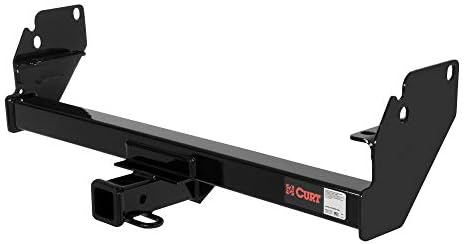 CURT 13323 Class 3 Trailer Hitch, 2-Inch Receiver, Fits Select Toyota Tacoma, GLOSS BLACK POWDER COAT