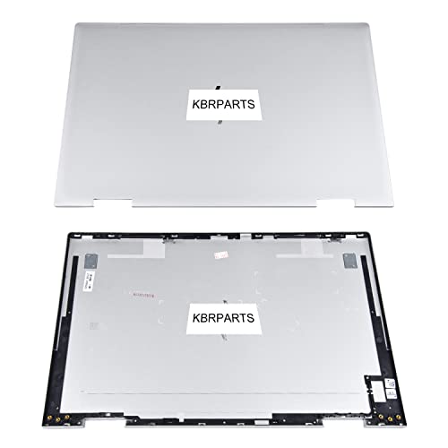 Image of Replacement LCD Back Cover for 15.6 inch HP Envy X360 15M-ED 15-ED 15M-EE 15-EE, 15M-ED0013DX 15M-ED0023DX 15-ED1076NR 15-ED1055WM 115M-EE0013DX 15M-EE0023DX 15-EE1093CL Laptop P /N: L93204-001, Sliver