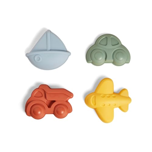 Viking Toys 5382035 Reline Sandförmchen-Set, Motiv: Fahrzeuge...