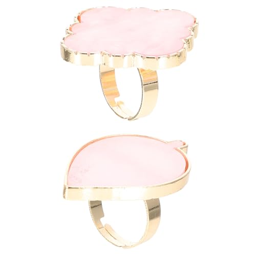 WOFASHPURET 20 Piezas Anillos para Esmaltes de Uñas Paletas Ajustables para Arte de Uñas Bandejas Coloridas Portátiles para Salón y Uso Personal