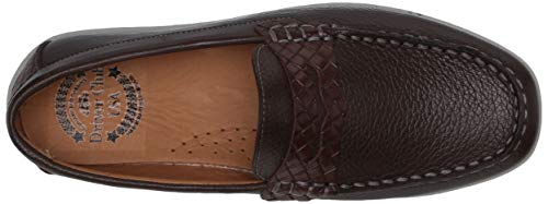 Image of Driver Club USA Kids' Kids Made in Brazil Fashion Genuine Leather Driving Loafer with Penny Detail