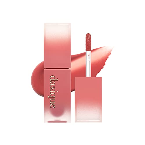 Dasique Cream De Rose Tint (04 Redwood) | Velvet Cream Matte Lip Stain, Infused With Rose Water | Vegan, Cruelty-Free #TOP29
