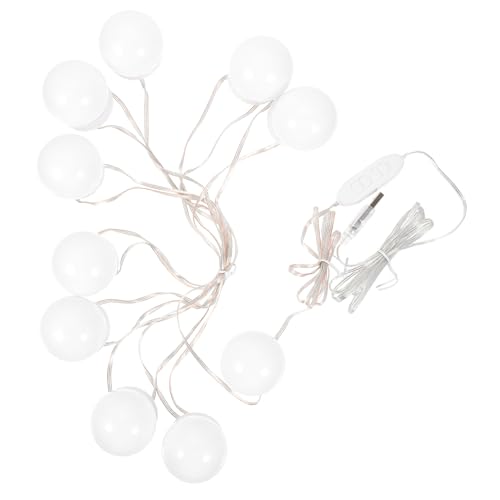 KOMBIUDA Luces LED para Espejo de Tocador con Temperaturas de Color Luz USB Recargable Diseño Moderno para Baño y Maquillaje