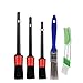 Produktbild DuFirex 5 Pcs Auto Reinigungsbürsten Set, Felgen Reinigung Pinsel Bürsten, Detailing Autobürste Staubbürste Reinigungspinsel zu Hause