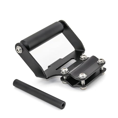 Navigator Telefon Halter Motorrad-Fronthalterung Handy GPS-Navigation Und Kennzeichenhalterung Für Africa Für Twin Für CRF1000L 1000L 2018 2019 GPS Navigator Halterung(22mm 12mm)