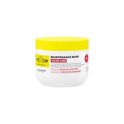 Alfaparf Milano Yellow Professional Color Care Maintenance Mask for Colored Hair – Powered by...