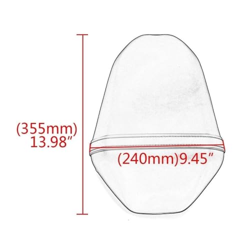 Coussin de passager MT07 double selle avec mousse confort anti-vibration