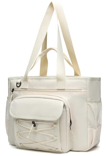 HACHMAS Utility Tote Bag with Zipper