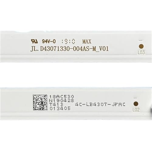 LEDobNCgXgbv 7v TC-43FS500X TCL43D07-ZC22AG-05 JL.D43071330-004AS-m 4C-LB430T-XR3 LT-43T510F LVF430LGDX E0023 3vp(30 PCS)