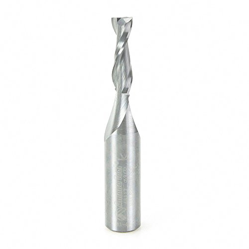 Amana Tool - 46117 Solid Carbide Spiral Plunge 9/32 Dia x 1" 2 Shank Up-Cut โ image 1